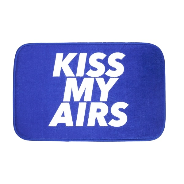 Tapis « kiss my airs » blue
