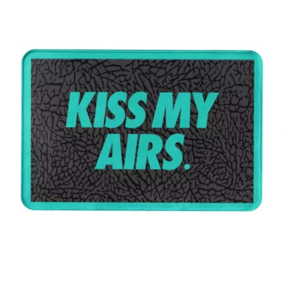 Tapis « kiss my airs  » inspiration elephant print