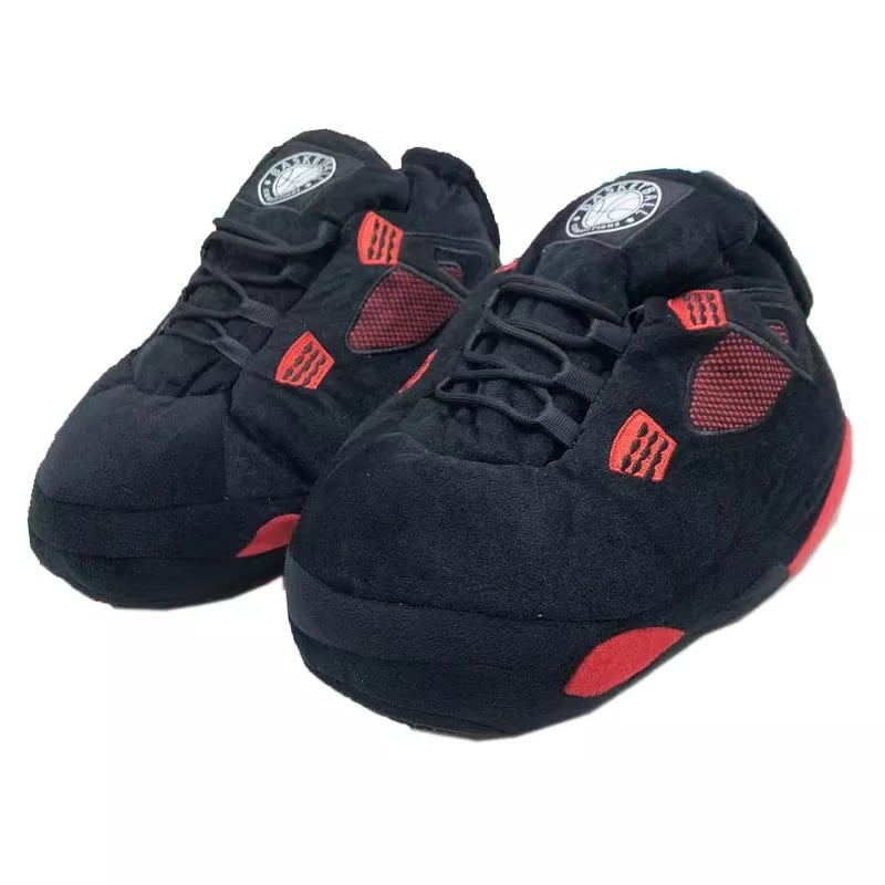 Chaussons sneakers Jordan 4 red thunder